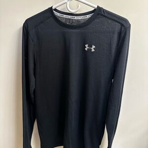 Under Armour Men's Black Long Sleeve Tee